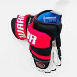 New New Jersey Devils Warrior Covert QRE PRO Team Hockey Gloves-14"-Grey Palms-Floating Cuffs