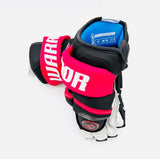 New New Jersey Devils Warrior Covert QRE PRO Team Hockey Gloves-15"-Grey Palms-Floating Cuffs
