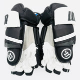 New Pittsburgh Penguins Warrior Covert QRE PRO Team Hockey Gloves-14"-Grey Palms-Floating Cuffs
