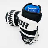 New Pittsburgh Penguins Warrior Covert QRE PRO Team Hockey Gloves-14"-Grey Palms-Floating Cuffs