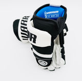 New Pittsburgh Penguins Warrior Covert QRE PRO Team Hockey Gloves-15"-Grey Palms-Floating Cuffs