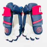 New CBJ Warrior Covert QRE PRO Team Hockey Gloves-14"-Grey Palms-Floating Cuffs