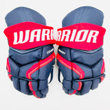 New CBJ Warrior Covert QRE PRO Team Hockey Gloves-15"-Grey Palms-Floating Cuffs