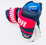 New CBJ Warrior Covert QRE PRO Team Hockey Gloves-15"-Grey Palms-Floating Cuffs