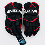 Northeastern University Bauer Supreme 2S Pro Hockey Gloves-12"