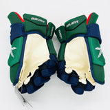 Mercyhurst Lakers Bauer Vapor 2X Pro Hockey Gloves-15"
