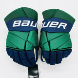 Mercyhurst Lakers Bauer Vapor 2X Pro Hockey Gloves-15"